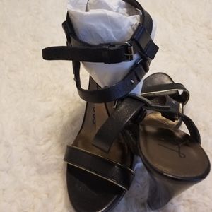 Lavin Heel Sandals, Black Size IT 39